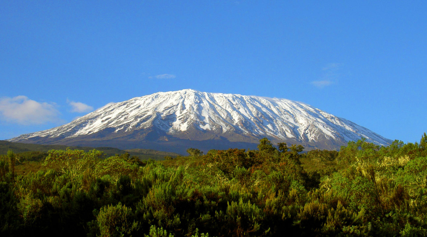 Фото вулкана килиманджаро